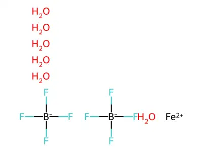 Borate(1-), tetrafluoro-, iron(3+) (3:1) structure