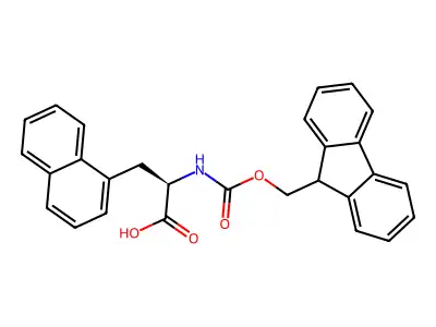 Fmoc-L-1-Naphthylalanine structure