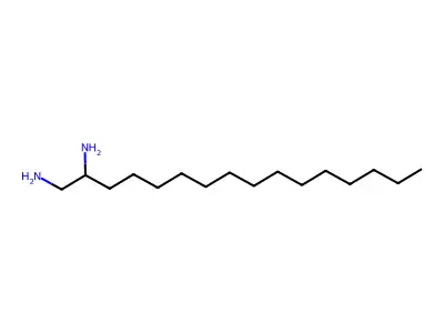 1,2-Hexadecanediamine structure