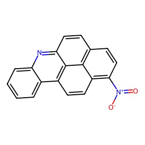 1-Nitro-6-azabenzo(a)pyrene structure