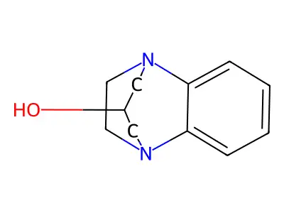 1,8-Diazatricyclo[6.3.2.02,7]trideca-2,4,6-trien-10-OL structure