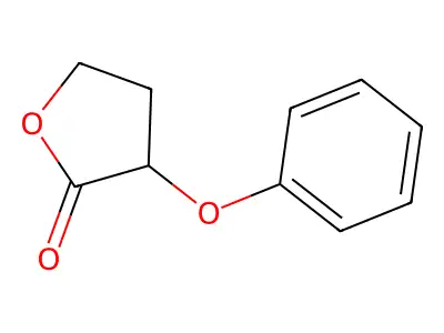 Dihydro-3-phenoxy-2(3H)-furanone structure