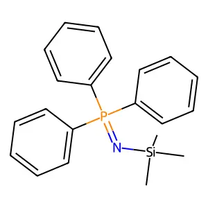 N-Trimethylsilyliminotriphenylphosphorane structure