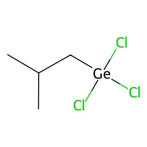 Trichloro(2-methylpropyl)germane structure