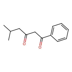 1,3-Hexanedione, 5-methyl-1-phenyl- structure