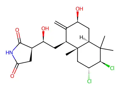 二氯利索克利米德 structure