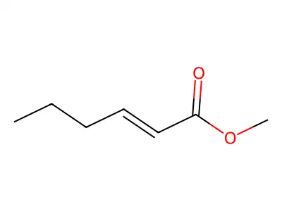 Methyl 4-methyl-2-pentenoate structure