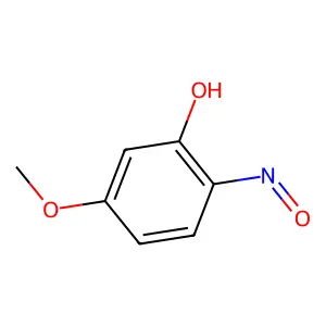 5-Methoxy-2-nitrosophenol structure