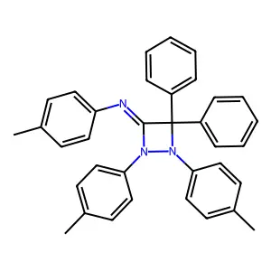 N,1,2-tris(4-methylphenyl)-4,4-diphenyldiazetidin-3-imine structure