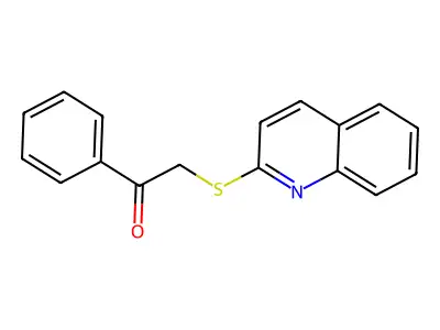 Hexa(4-methoxyphenoxy)cyclotriphosphazene structure