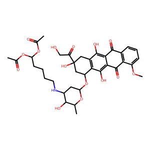 5-Methyl-2-((2-nitrophenyl)amino)-3-thiophenecarbonitrile structure