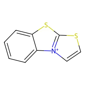 Thiazolo[2,3-b][1,3]benzothiazol-9-ium structure