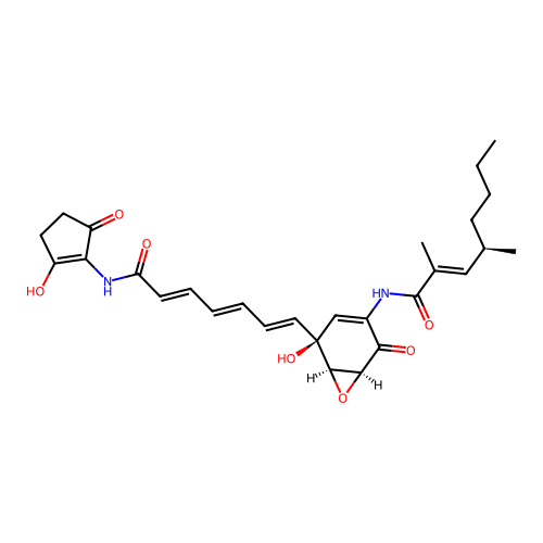 Manumycin B structure