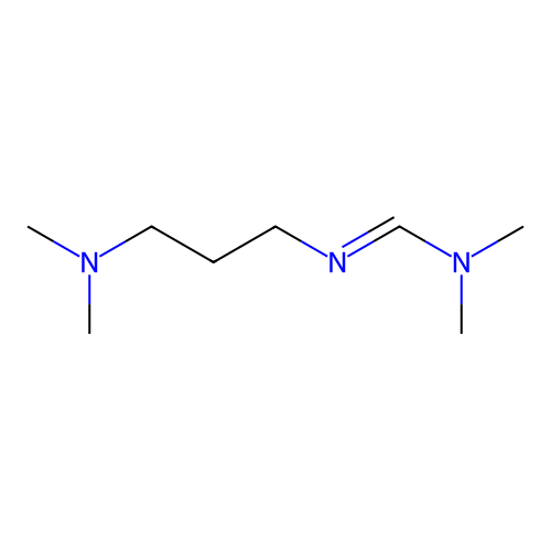 Methanimidamide, N'-[3-(dimethylamino)propyl]-N,N-dimethyl- structure