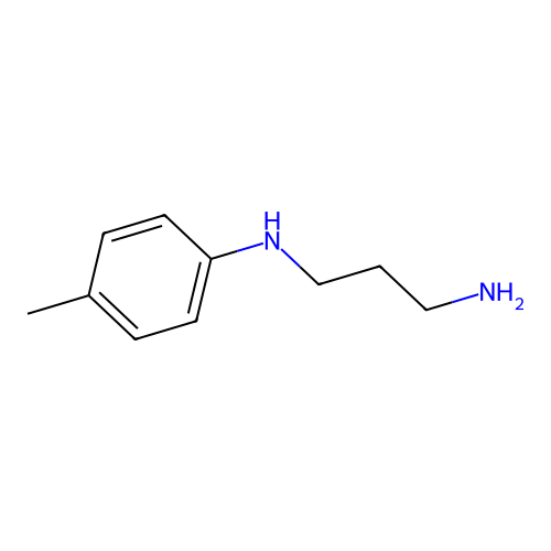 N1-p-Tolylpropane-1,3-diamine structure