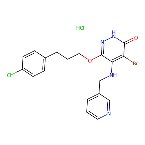 Parogrelil hydrochloride structure