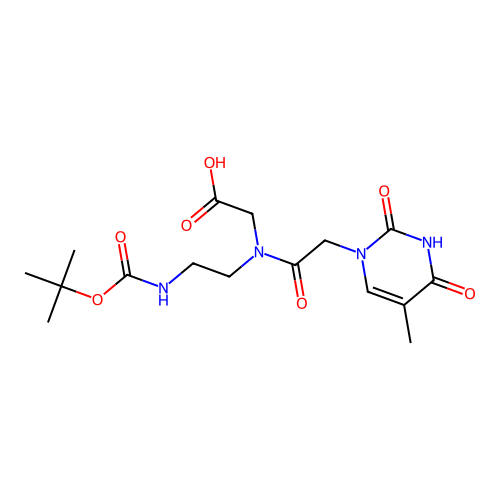 Boc-PNA-T-OH structure