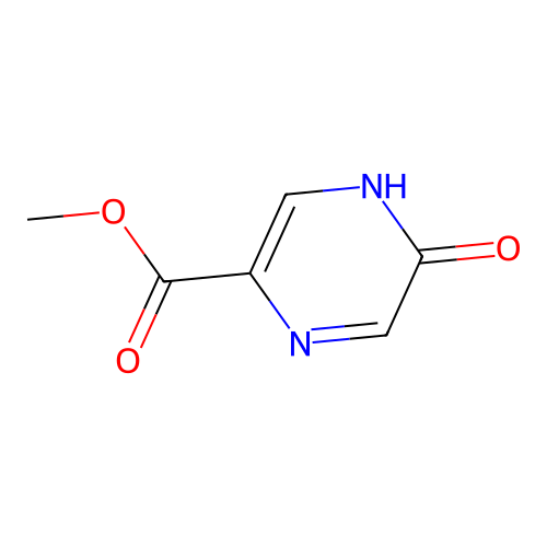Methyl 5-hydroxypyrazine-2-carboxylate structure