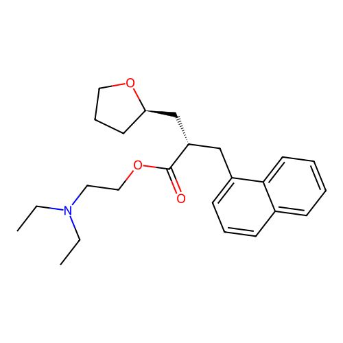 nafronyl structure