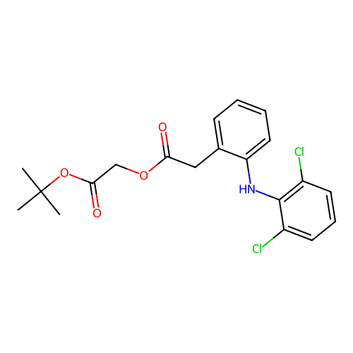 Aceclofenac Tert-Butyl Ester structure