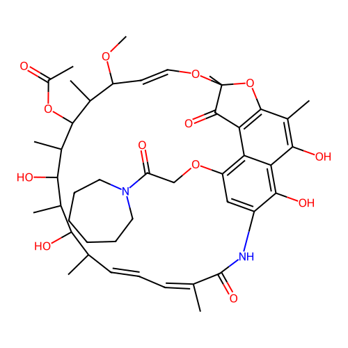 Rifamycin B azepinide structure