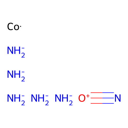 Azanide;azanylidyneoxidanium;cobalt structure