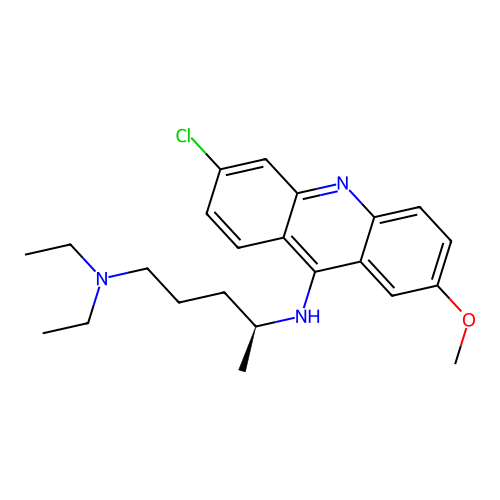 (S)-quinacrine structure