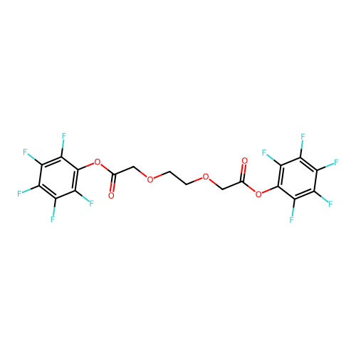 Di(Pentafluorophenyl) (ethy1enedioxy)diacetate structure