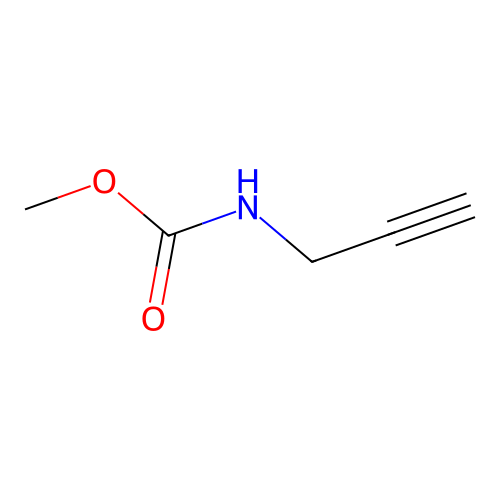 methyl N-(prop-2-yn-1-yl)carbamate structure