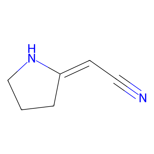 吡咯烷亚基乙腈 structure