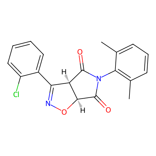 C19H15ClN2O3 structure