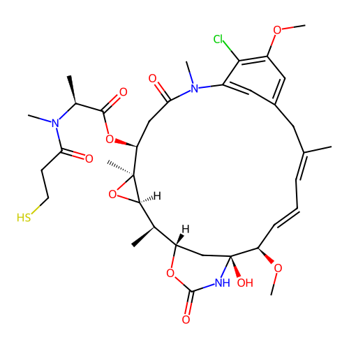 Mertansine structure