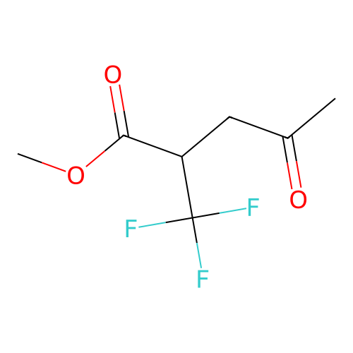 Methyl 4-oxo-2-(trifluoromethyl)pentanoate structure