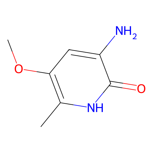 3-amino-5-methoxy-6-methylpyridin-2(1H)-one structure