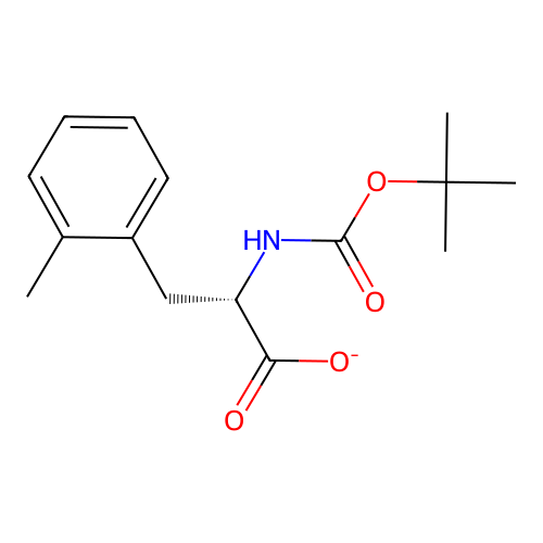 2-{[tert-Butoxy(hydroxy)methylidene]amino}-3-(2-methylphenyl)propanoate structure