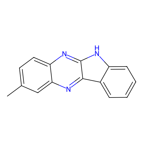 2-Methyl-6H-indolo[2,3-b]quinoxaline structure