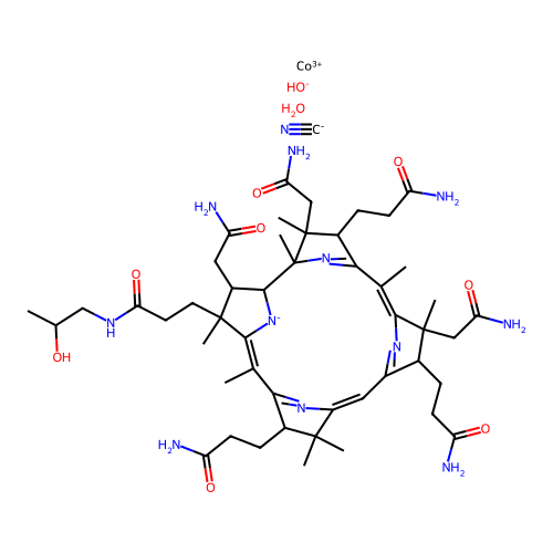 Vitamin B12 factor B structure