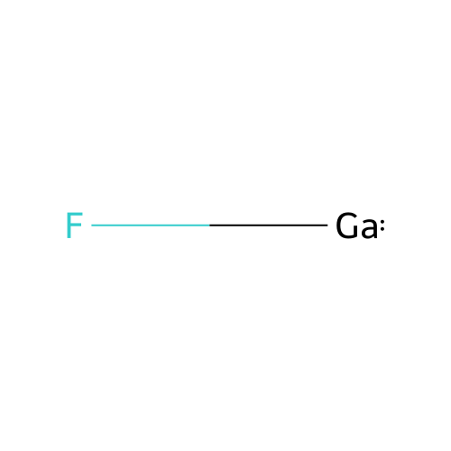 Gallium monofluoride structure