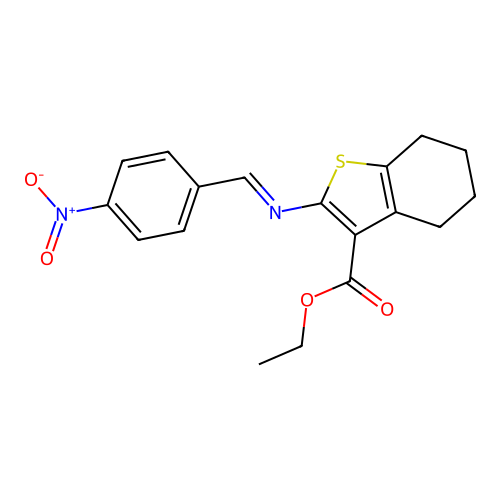 C18H18N2O4S structure