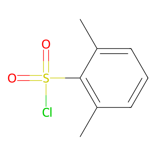 2,6-Dimethylbenzene-1-sulfonyl chloride structure