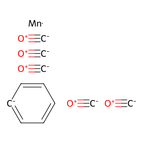 Manganese, phenyl pentacarbonyl structure