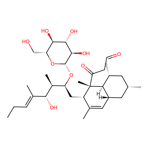 Aldecalmycin structure