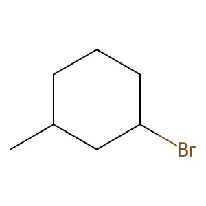 Cyclohexane, 1-bromo-3-methyl- structure