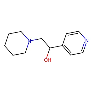 I+/--(1-Piperidinylmethyl)-4-pyridinemethanol structure