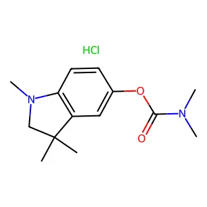 5-[1,3,3-Trimethylindolinyl] N-ethylcarbamate structure