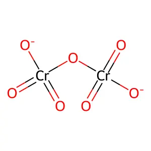 Dichromate ion structure