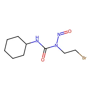 Urea, 1-(2-bromoethyl)-3-cyclohexyl-1-nitroso- structure
