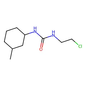 N'-(2-Chloroethyl)-N-(3-methylcyclohexyl)carbamimidic acid structure