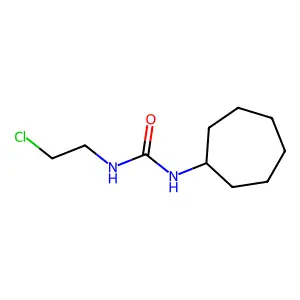 Urea, 1-(2-chloroethyl)-3-cycloheptyl- structure