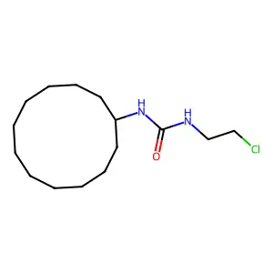 Urea, 1-(2-chloroethyl)-3-cyclododecyl- structure